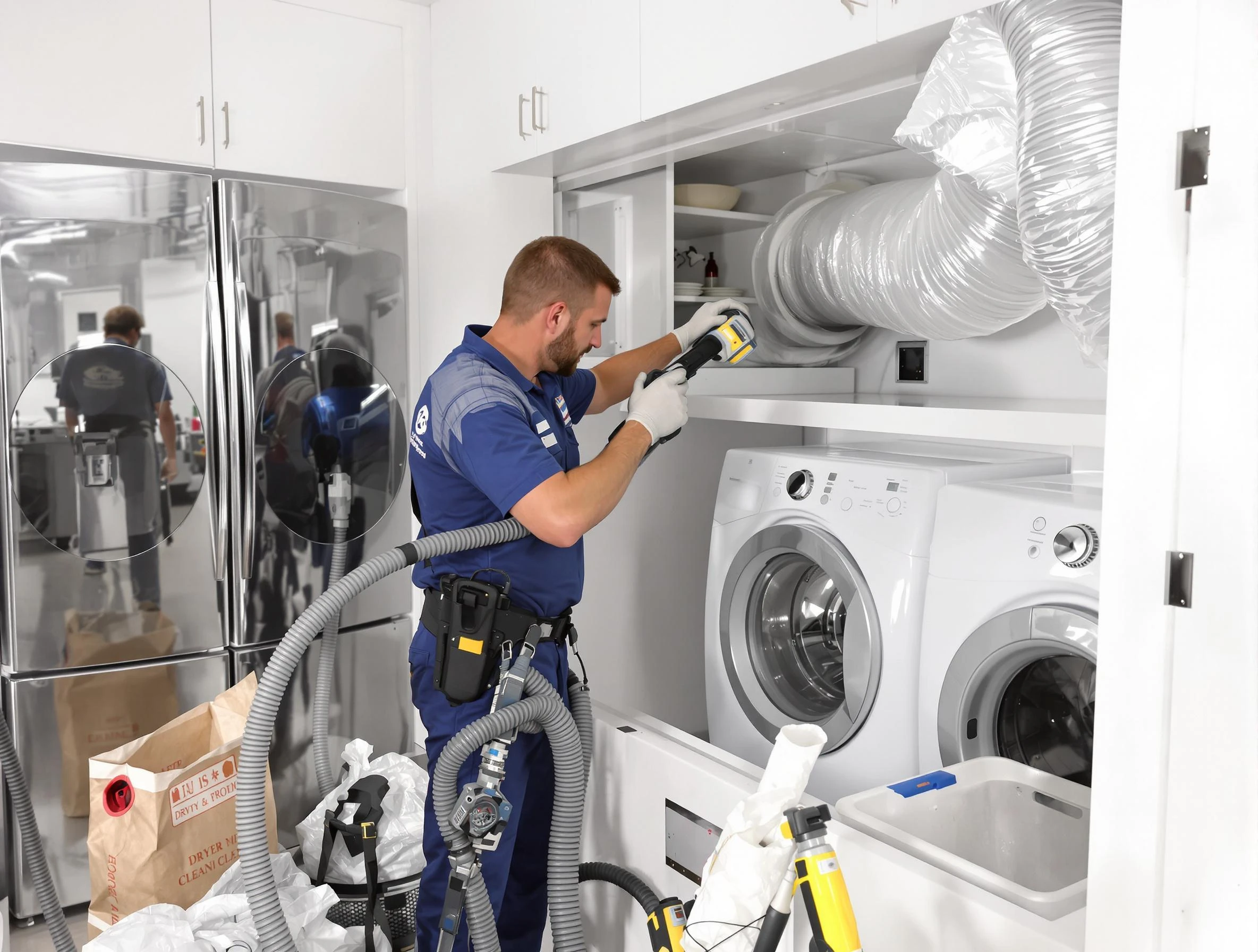 Professional duct cleaning by Riverdale Dryer Vent Cleaning in Riverdale